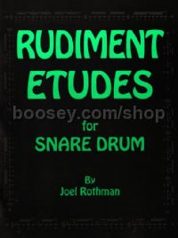 Rudiment Etudes for Snare Drum