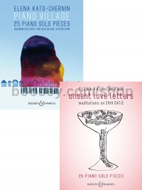 Piano Village & Unsent Love Letters (Piano Collections Bundle) Save 20%