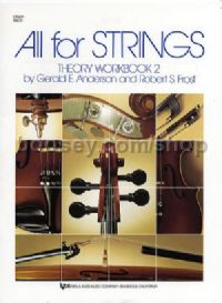 All For Strings Book 2 Theory Workbook Cello