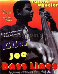 Killer Joe Bass Lines (Jamey Aebersold Jazz Play-along)