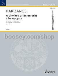 A tiny key often unlocks a heavy gate op. 64 - clarinet (Bb) & piano