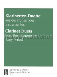 Clarinet Duets Early Per Parts