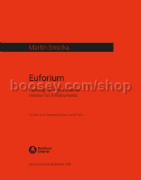 Euforium für 4 Instrumente - ensemble (score)
