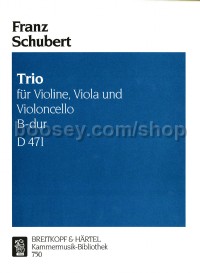String Trio in B-flat major D 471