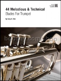 44 Melodious & Technical Etudes For Trumpet