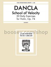 School Of Velocity Op 74 violin