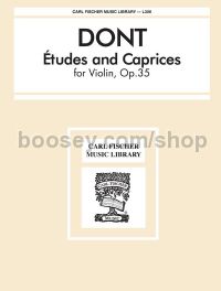 Etudes & Caprices Op. 35 Violin 