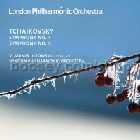 Symphony No.4 in F minor Op 36/Symphony No.5 Op 64 in E minor (Lpo Audio CD 2-disct set)