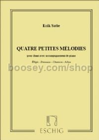 4 Petites Mélodies - voice & piano