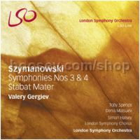 Symphonies No. 3 & 4 & Stabat Mater (LSO Live SACD)