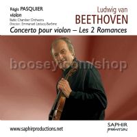 Violin Concerto/ Two Romances (Saphir Productions Audio CD)