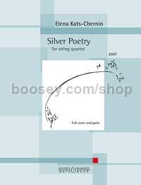 Silver Pearls (String Quartet - Score & Parts)