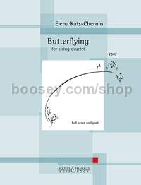 Butterflying - String Quartet (Score & Parts)