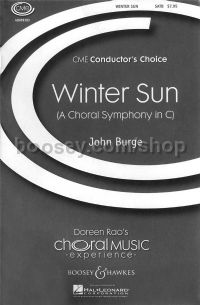 Winter Sun (SATB & Percussion)