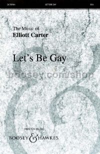Let's Be Gay (SSA & 2 Pianos)