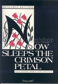 Now Sleeps The Crimson Petal (Full Score)