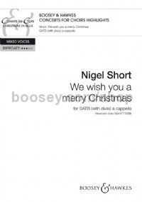 We wish you a merry Christmas (SATB a cappella) - Digital Sheet Music