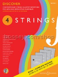4 Strings Book 1 - Discover (Score, Parts & CD)