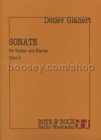 Sonate für Violine und Klavier Op. 5