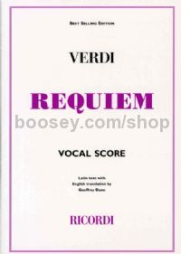 Requiem (English/Latin Vocal Score) Paperback