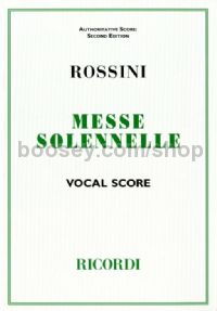 Petite Messe Solennelle (English/Latin Vocal Score)