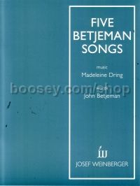 5 Betjeman Songs (voice/piano)