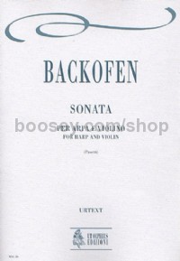 Sonata for Harp & Violin (score & parts)
