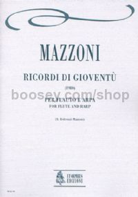 Ricordi di gioventù for Flute & Harp (1980) (score & parts)