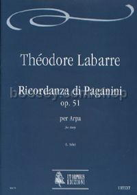 Ricordanza di Paganini Op. 51 for Harp