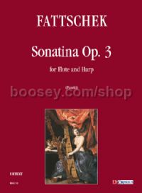 Sonatina Op. 3 for Flute & Harp (score & parts)