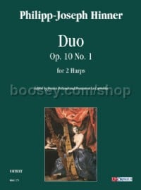 Duo Op.10 No.1 (2 harps score & parts)