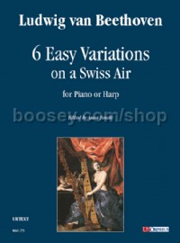 6 Easy Variations on a Swiss Air  (piano or harp)