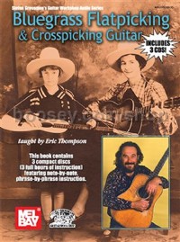 Bluegrass Flatpicking and Crosspicking Guitar (Book & Online Audio)
