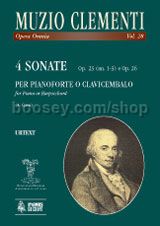 4 Sonatas (Op. 23 Nos. 1-3 & Op. 26) for Piano (Harpsichord)