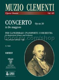 Concerto Op-sn 30 in C Major for Piano & Orchestra (score)