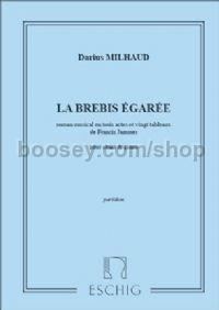 La Brebis égarée, op. 4 (vocal score)