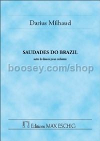 Saudades do Brazil, op. 67b (pocket score)