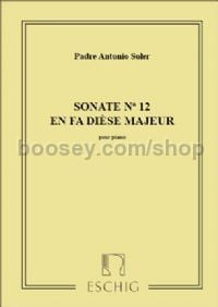 Sonata No. 12 in F# major - piano