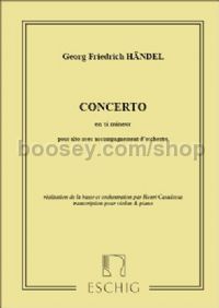 Concerto in B minor - violin & piano