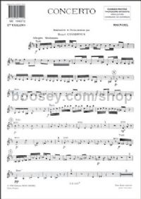 Concerto in B minor for Viola & Chamber Orchestra - violin 2