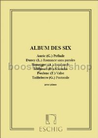 L'Album des Six pour piano