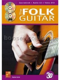 The Folk Guitar In 3D (Book, CD & DVD)