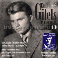 Emil Gilels In Ensembles (Melodiya Audio CD x4)