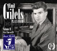 Emil Gilels Plays Bach (Melodiya Audio CD)