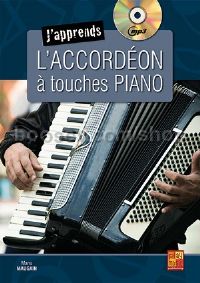 J'apprends L'accordeon A Touches Piano (Book & CD)