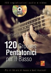 120 Grooves Pentatonici Per Il Basso (Book & CD)