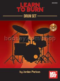Learn to Burn: Drum Set (Book/CD Set)