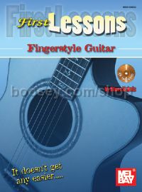 First Lessons Fingerstyle Guitar (Book/CD Set)
