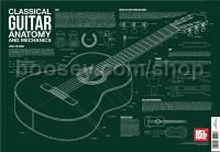 Classical Guitar Anatomy and Mechanics (Wall Chart)