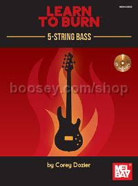 Learn to Burn: 5-String Bass Guitar (+ CD)